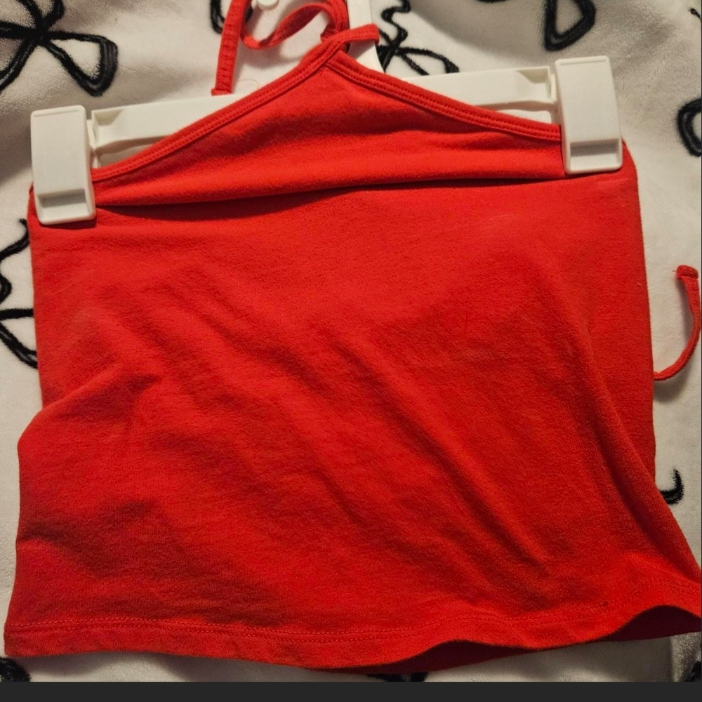 Hollister Vibrant Red Top